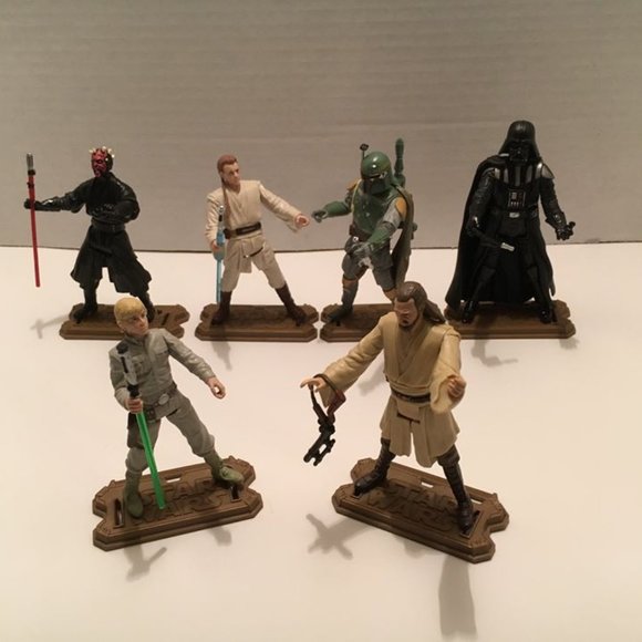 Star Wars Action Figures (6) 2011 - Picture 1 of 8